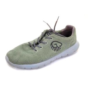 GIESSWEIN wool runner sneakers shoes green mens sz 45 us 12